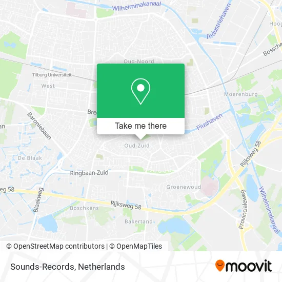 Sounds-Records map