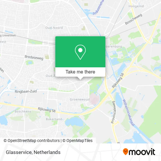 Glasservice map