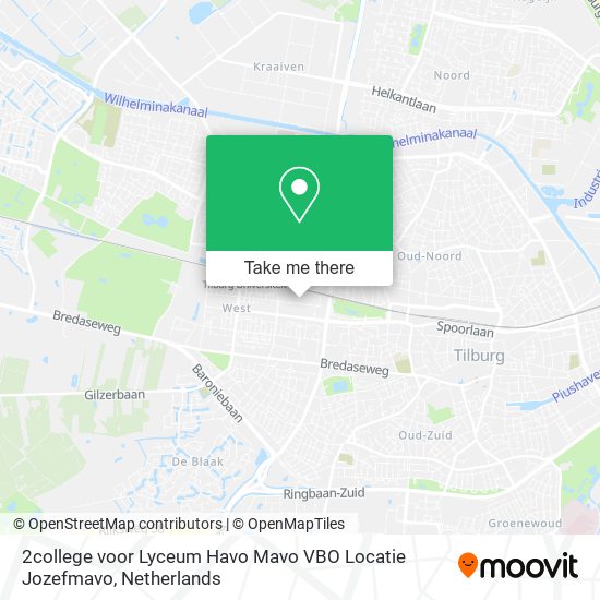 2college voor Lyceum Havo Mavo VBO Locatie Jozefmavo map