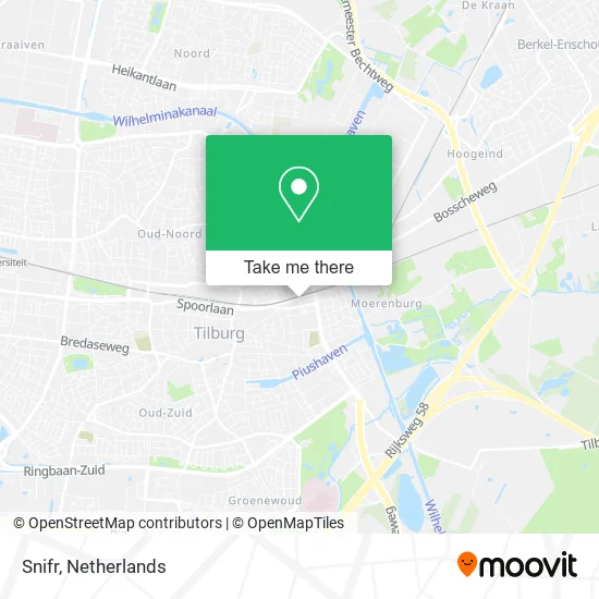 Snifr map