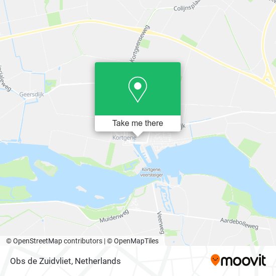 Obs de Zuidvliet map