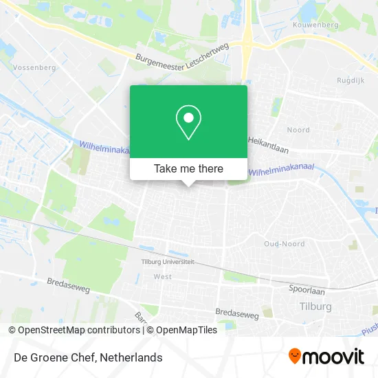 De Groene Chef map