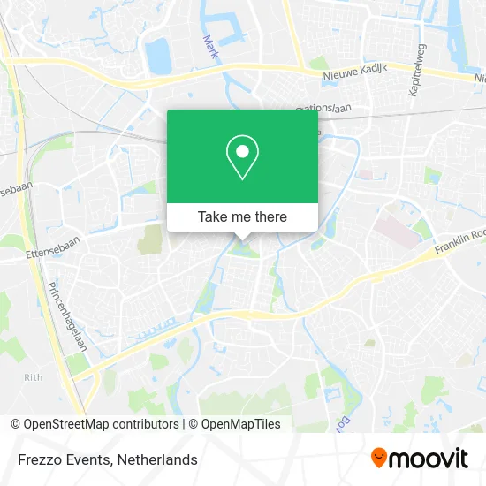 Frezzo Events map