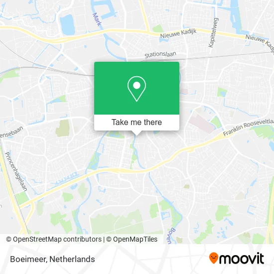 Boeimeer map