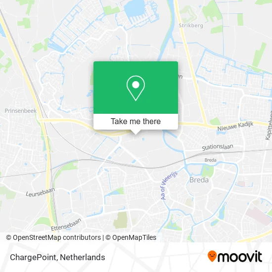ChargePoint map