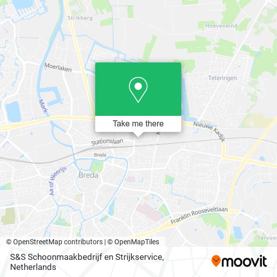 S&S Schoonmaakbedrijf en Strijkservice map