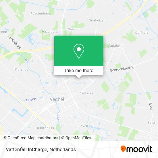 Vattenfall InCharge map