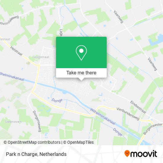 Park n Charge map