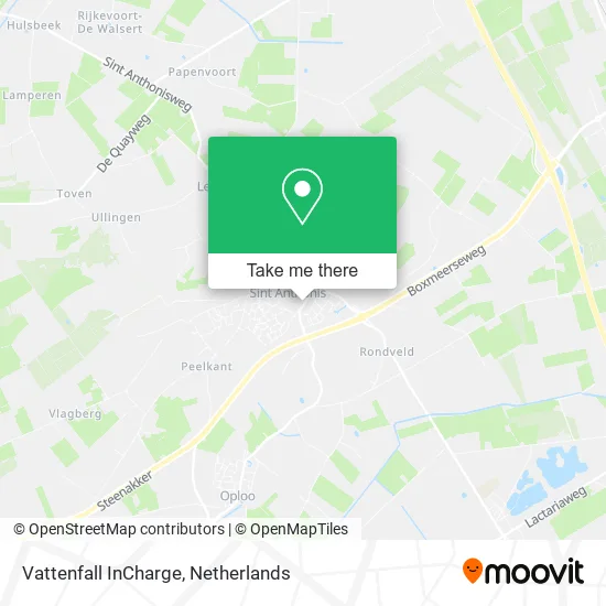 Vattenfall InCharge map