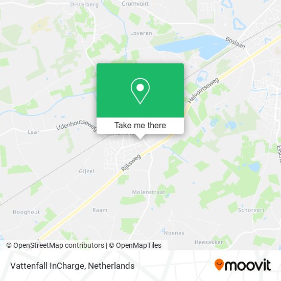 Vattenfall InCharge map