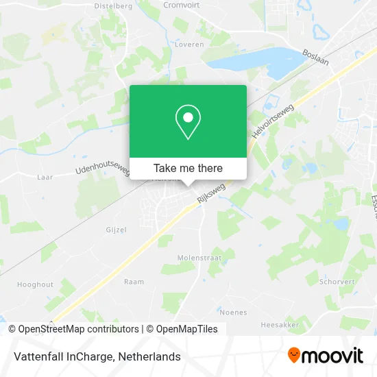 Vattenfall InCharge map