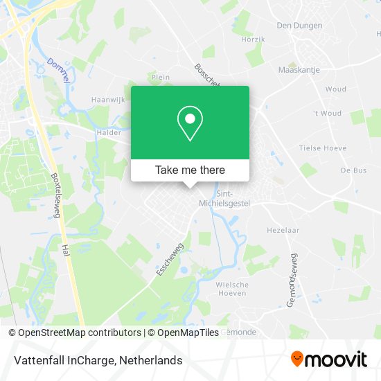 Vattenfall InCharge map