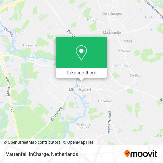 Vattenfall InCharge map