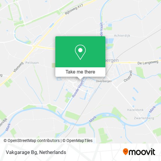 Vakgarage Bg map