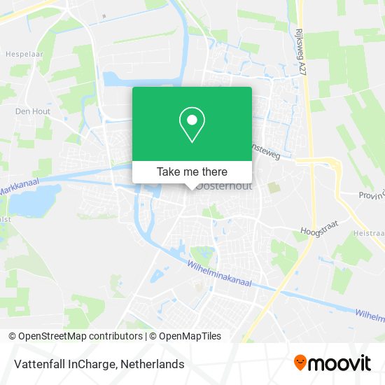 Vattenfall InCharge map