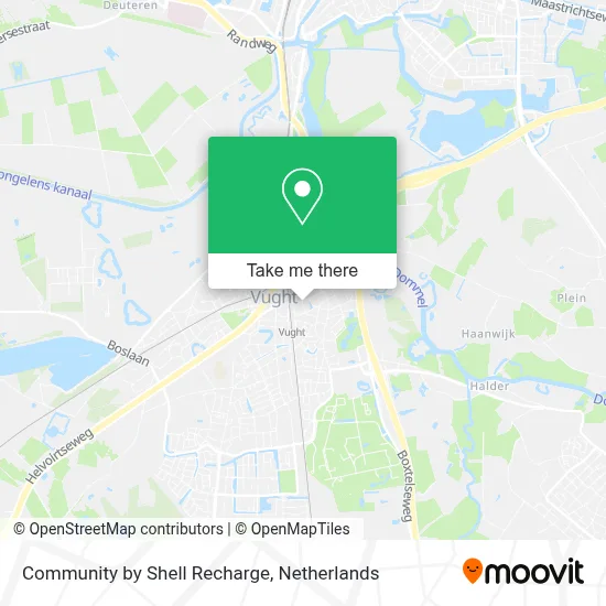 Community by Shell Recharge map