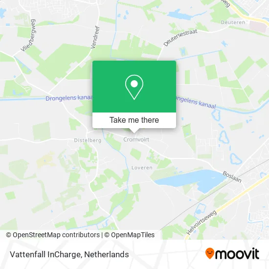 Vattenfall InCharge map