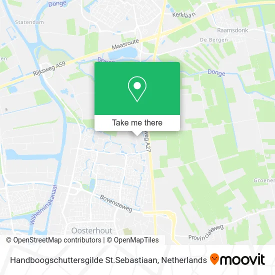 Handboogschuttersgilde St.Sebastiaan map