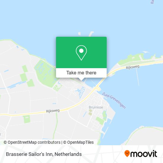 Brasserie Sailor's Inn map