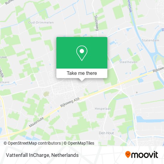 Vattenfall InCharge map