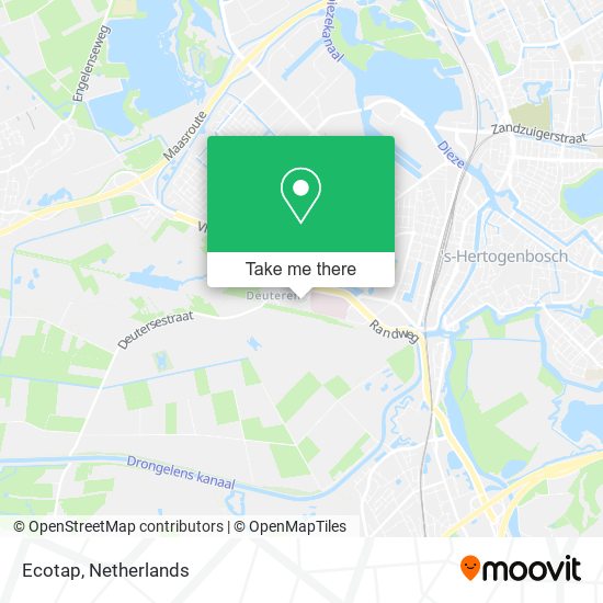 Ecotap map