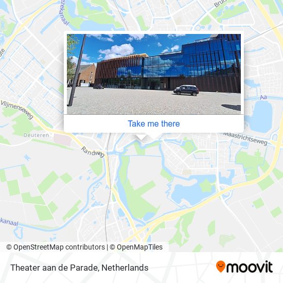 Theater aan de Parade map