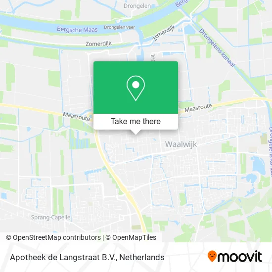 Apotheek de Langstraat B.V. Karte