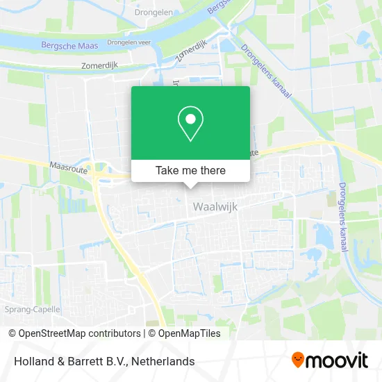 Holland & Barrett B.V. map