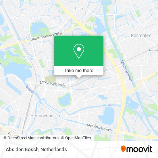 Abs den Bosch map