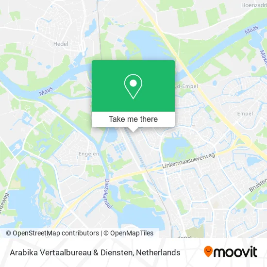 Arabika Vertaalbureau & Diensten map