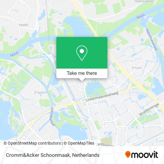 Cromm&Acker Schoonmaak map
