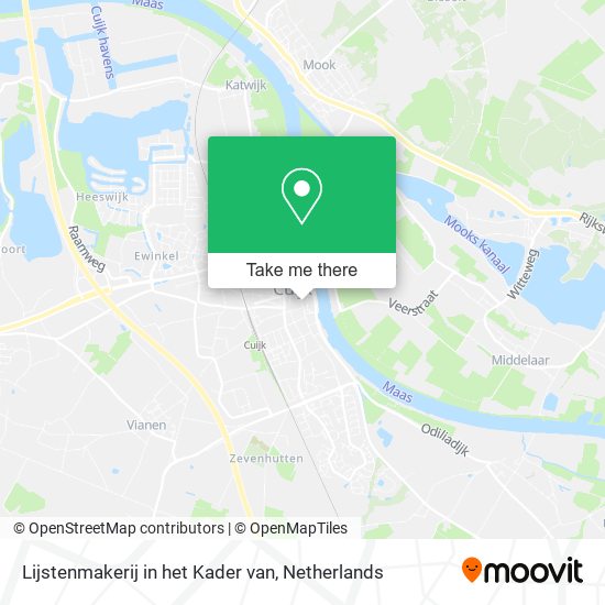 Lijstenmakerij in het Kader van map