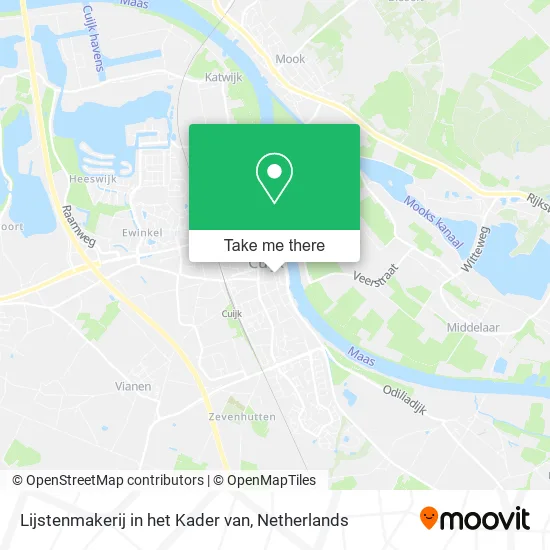 Lijstenmakerij in het Kader van map