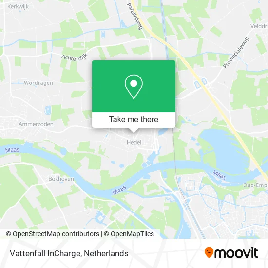 Vattenfall InCharge map