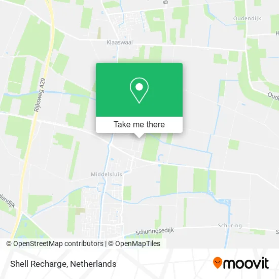 Shell Recharge map