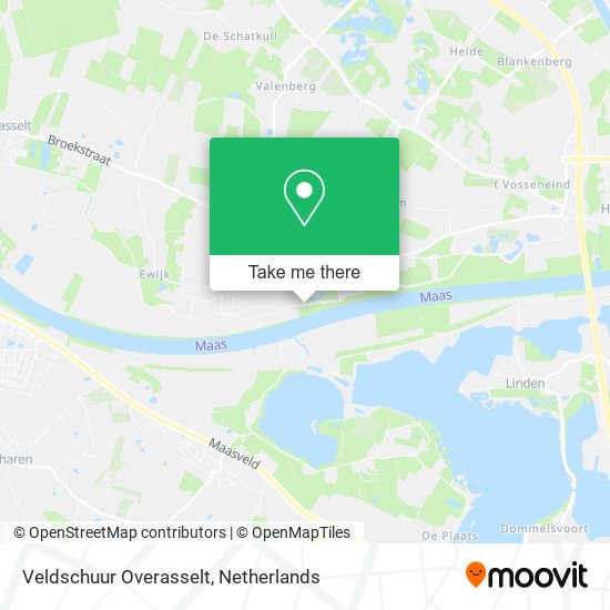 Veldschuur Overasselt map