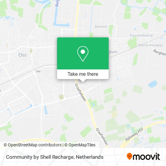 Community by Shell Recharge map