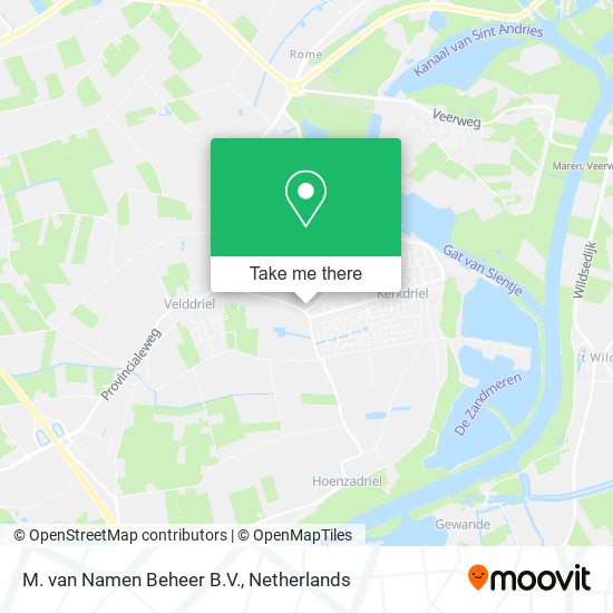 M. van Namen Beheer B.V. map