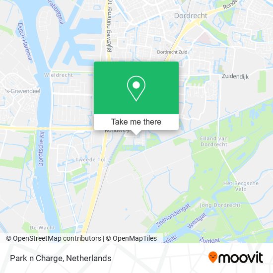 Park n Charge map