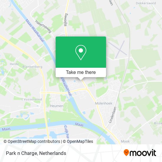 Park n Charge map