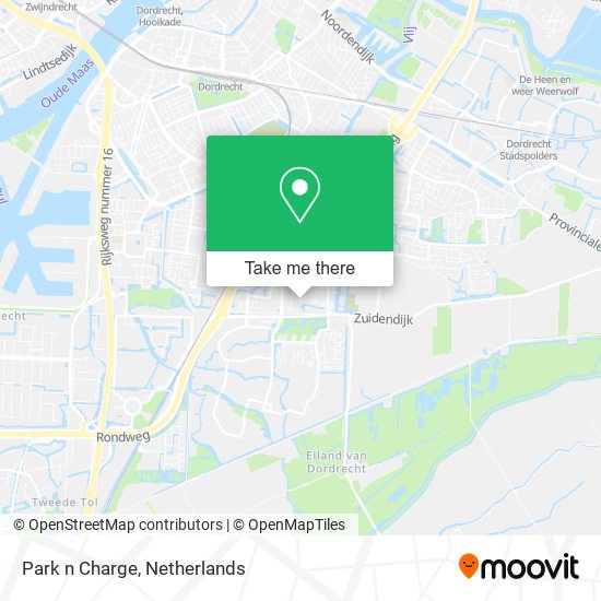 Park n Charge map