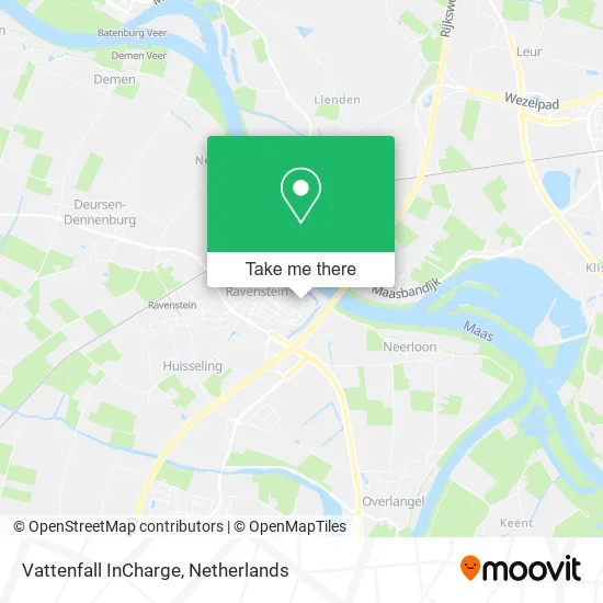 Vattenfall InCharge map