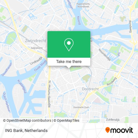 ING Bank map