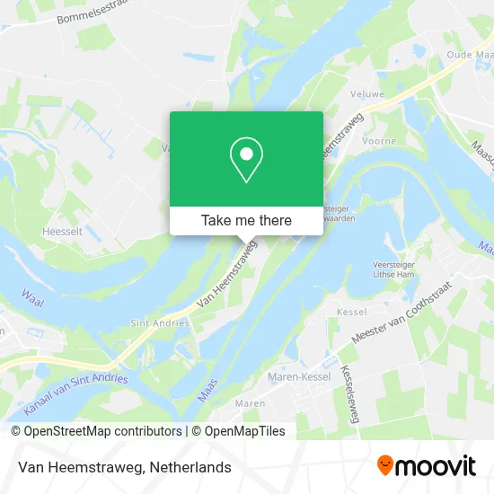 Van Heemstraweg map