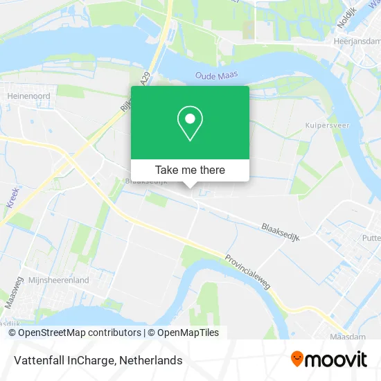 Vattenfall InCharge map