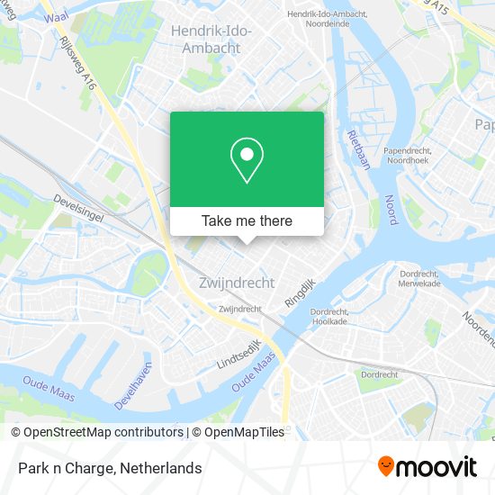 Park n Charge map