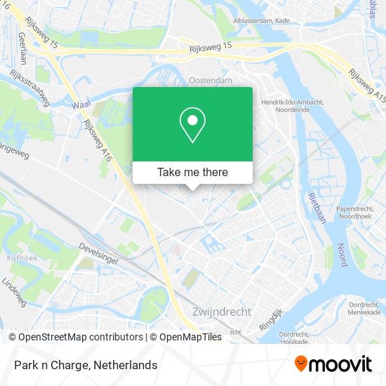 Park n Charge map