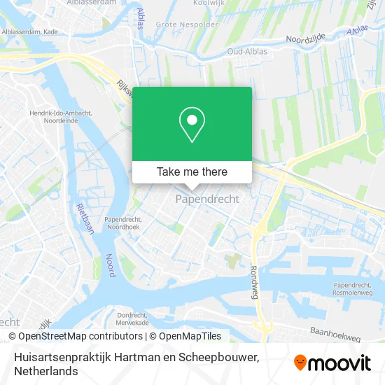 Huisartsenpraktijk Hartman en Scheepbouwer map