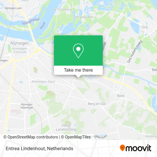 Entrea Lindenhout map