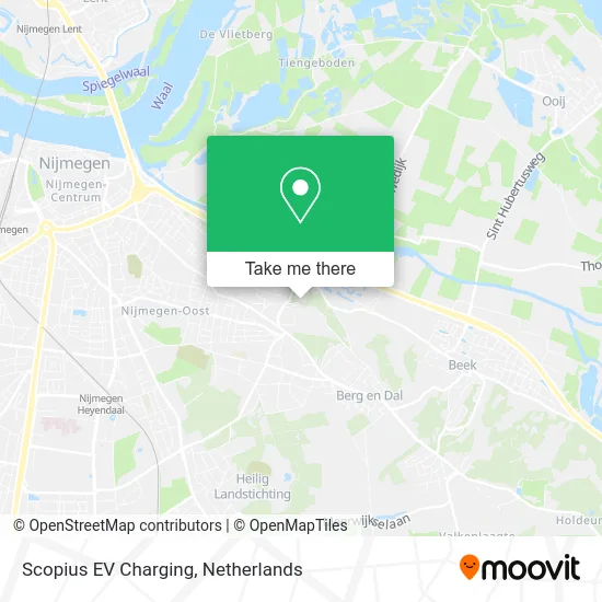 Scopius EV Charging map